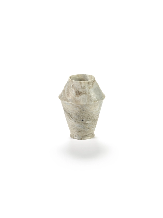 Dune Vase 2 marron clair D14xH18