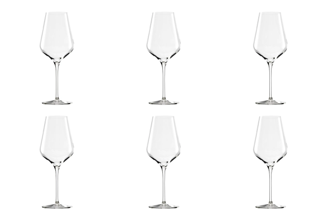 Set de 6 verres à vin rouge quatrophil 568ml h : 250mm