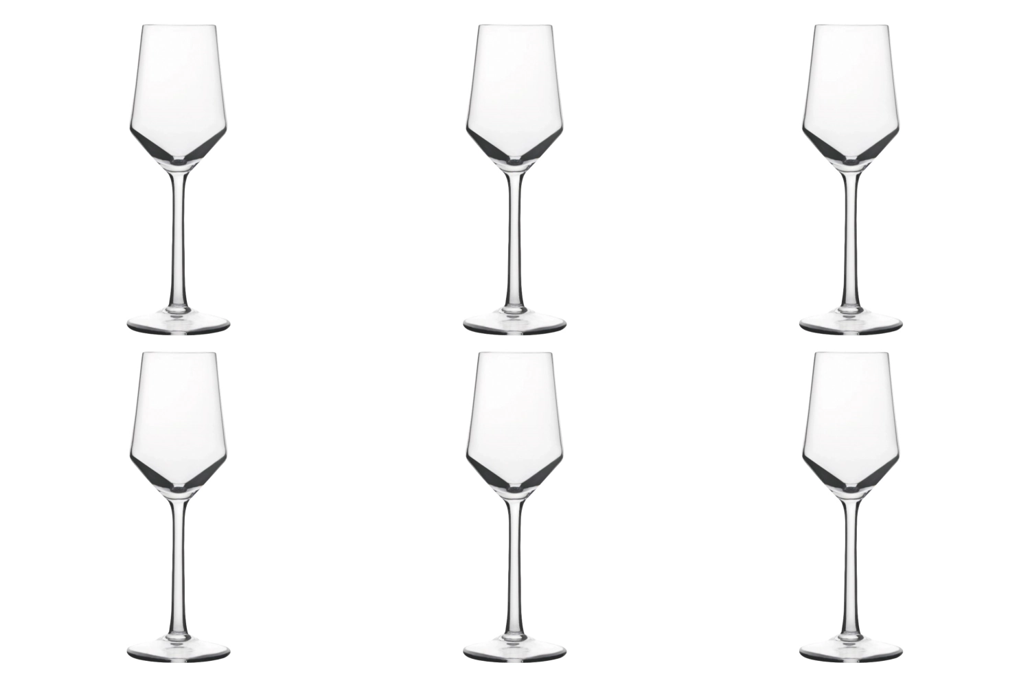 Set de 6 coupes à alcool harmony 11 cl 16.9cm