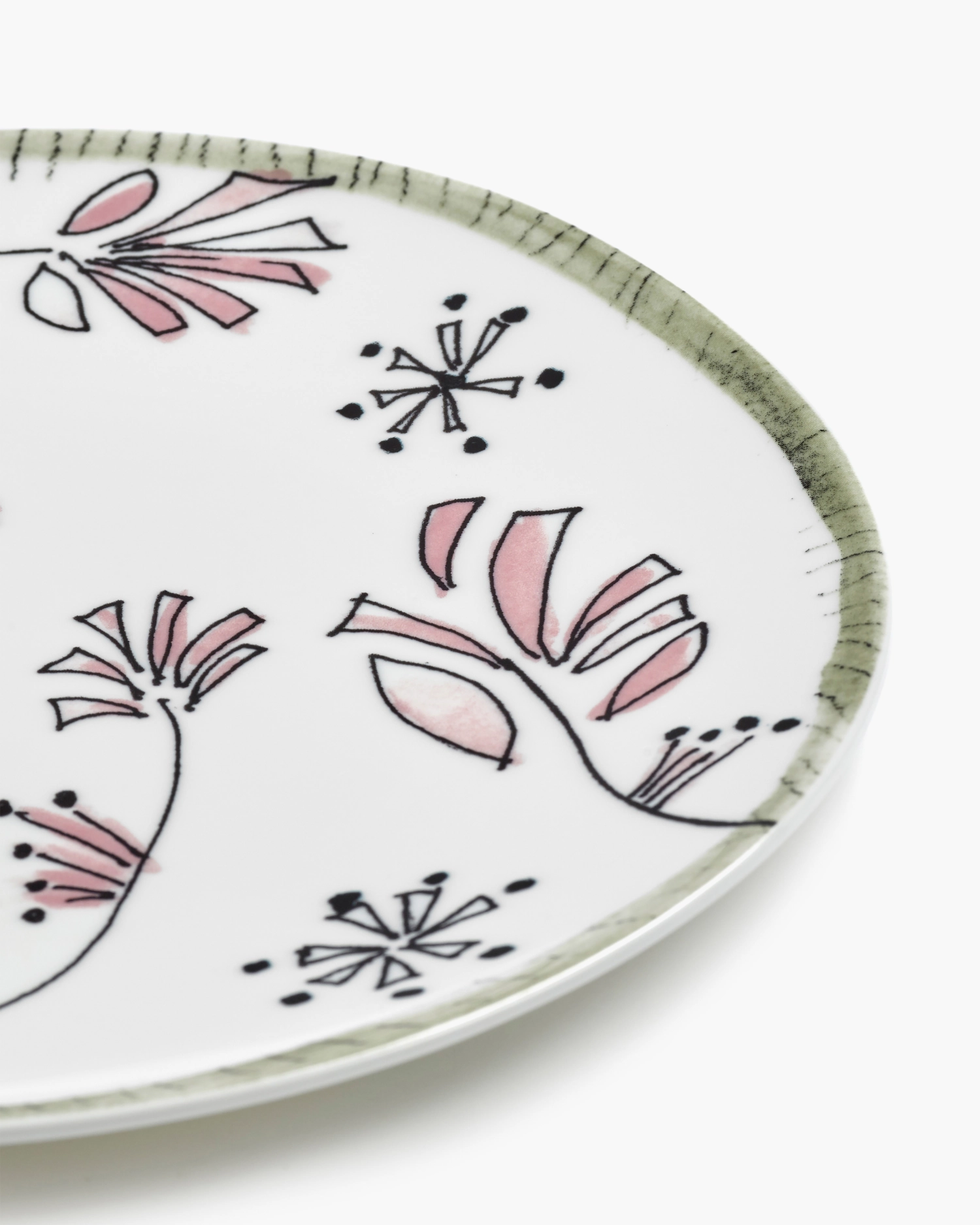 Marni Assiette M Fiore Rosa