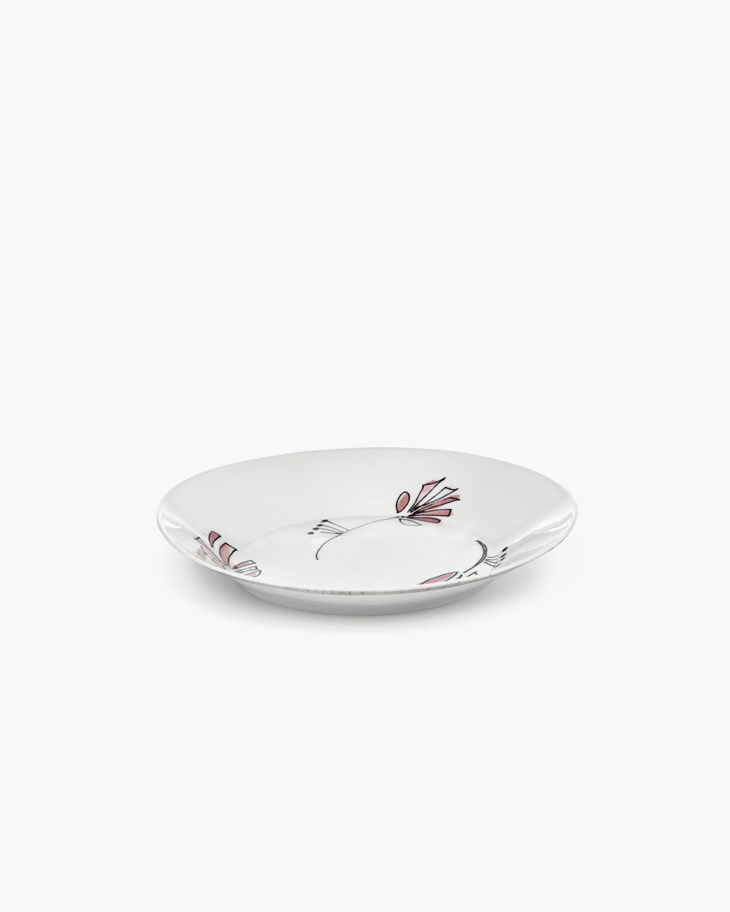 Marni Assiette creuse L Fiore Rosa