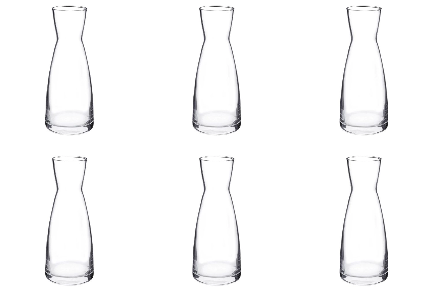 Lot de 6 carafes Ypsilon