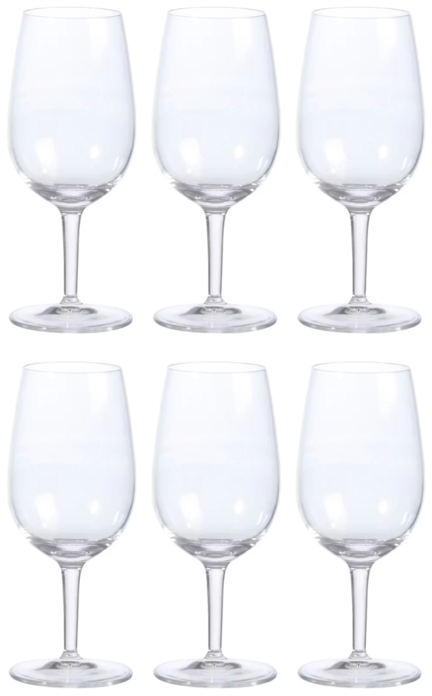 Lot de 6 coupes à vin DOC 31cl