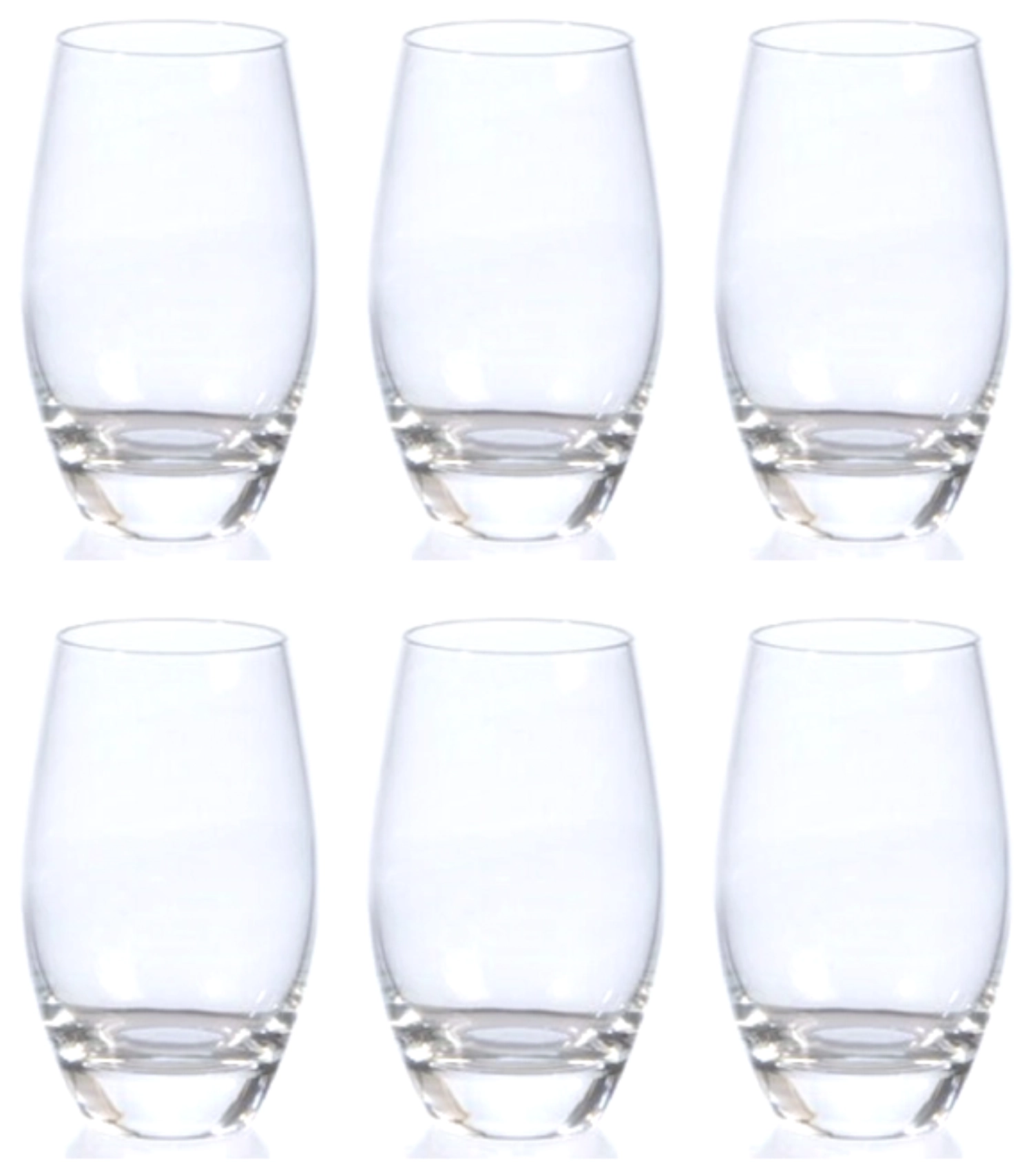 Lot de 6 gobelets à long drink Malea