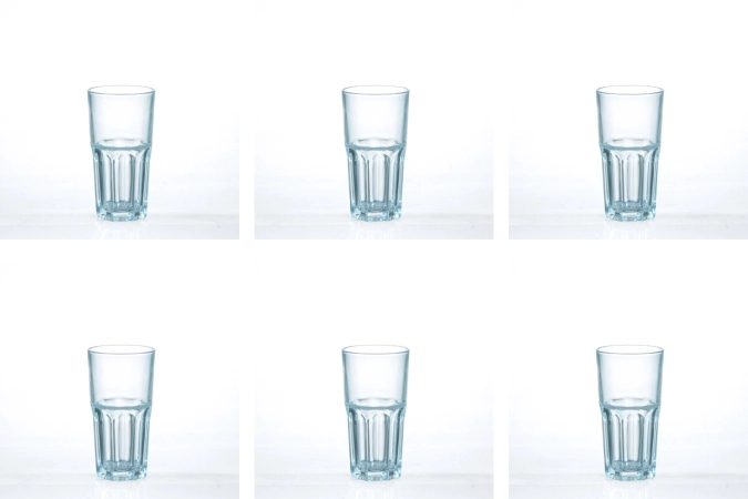 6er Set Granity Longdrinkbecher
