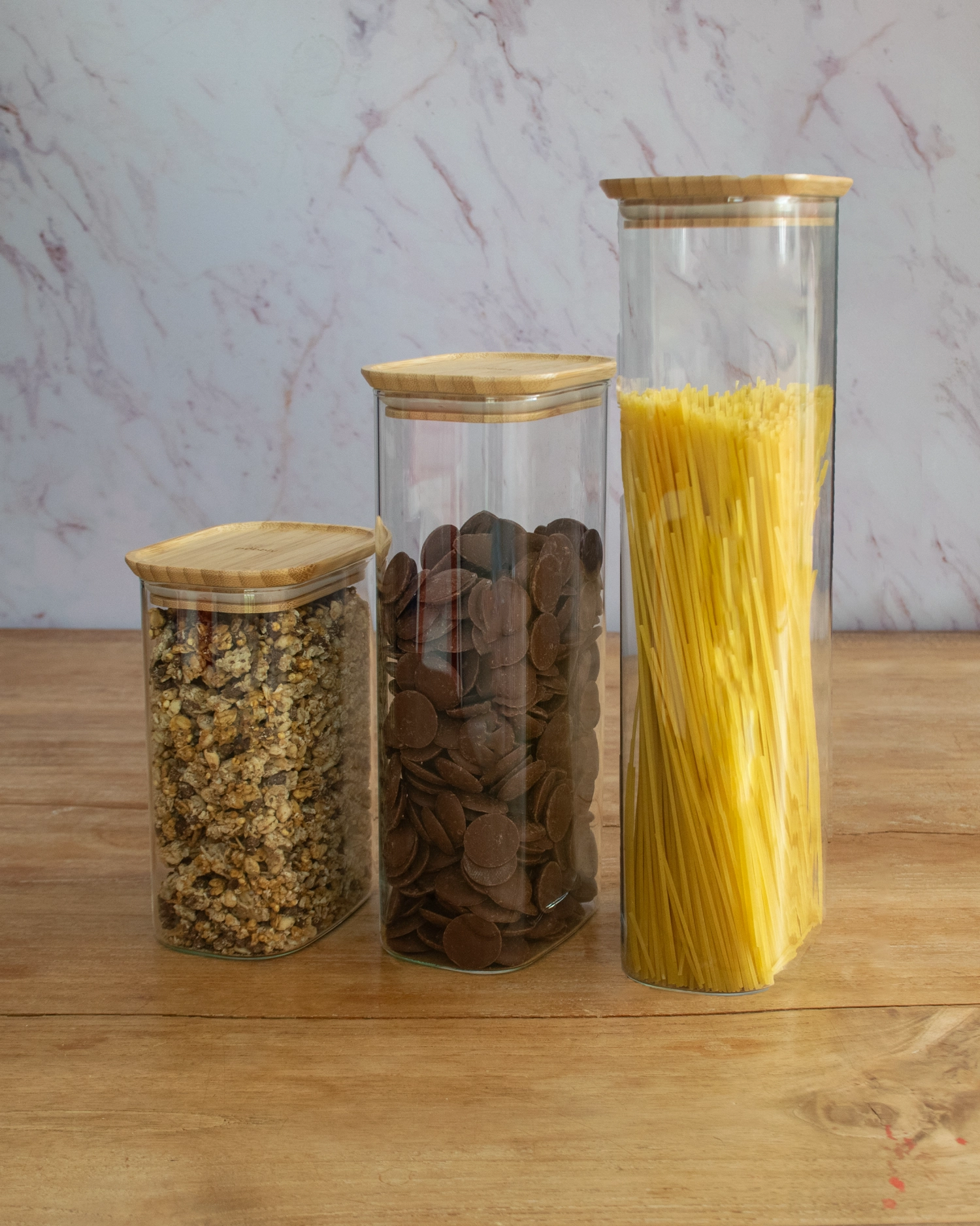 Vorratsglas mit Bambusdeckel