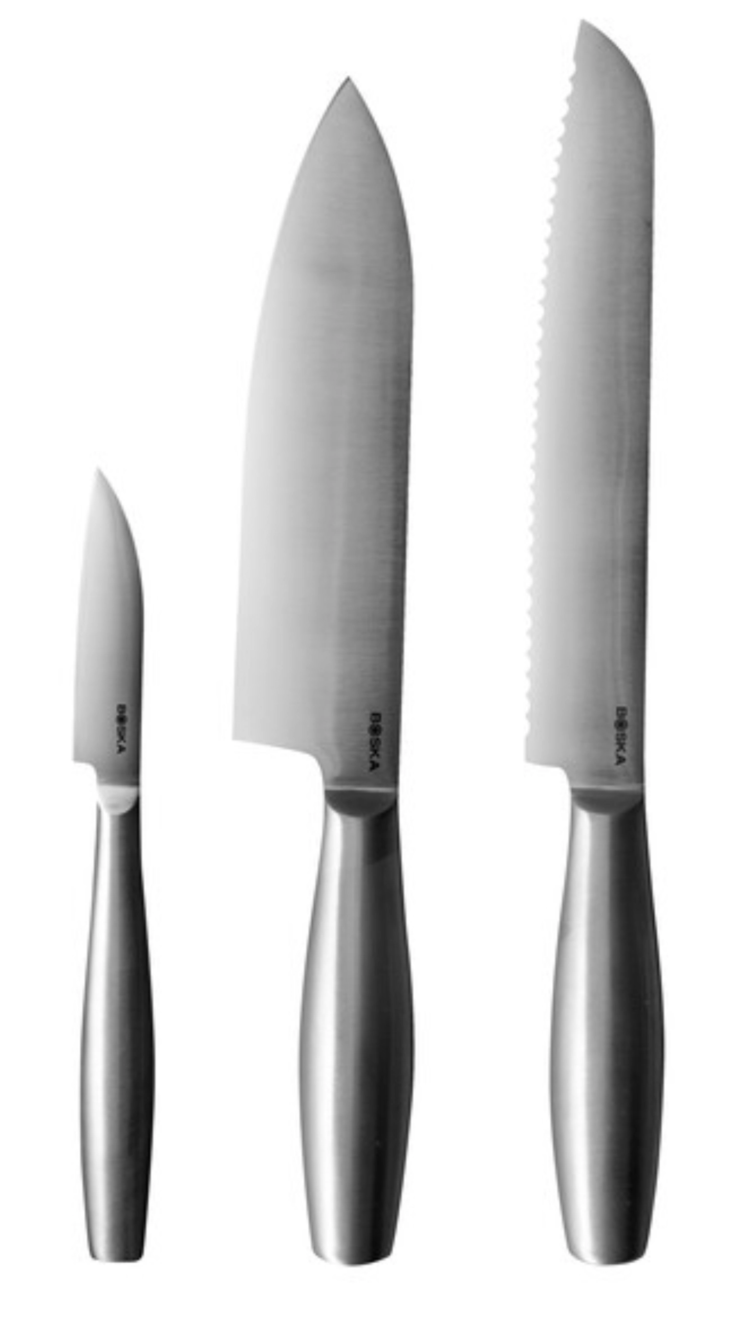 3pcs Copenhagen Set de couteaux de cuisine