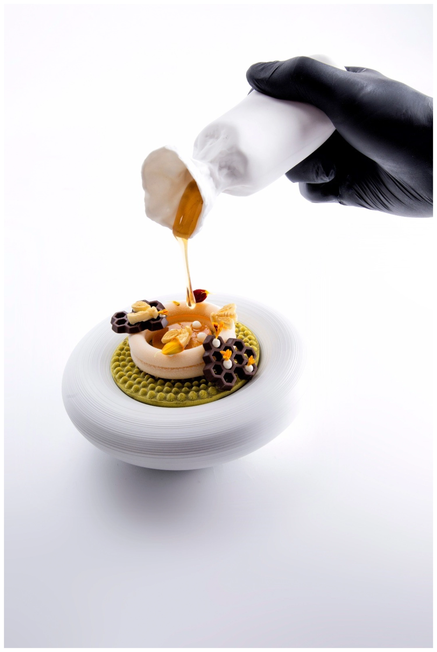 Hemisphere assiette Bubble