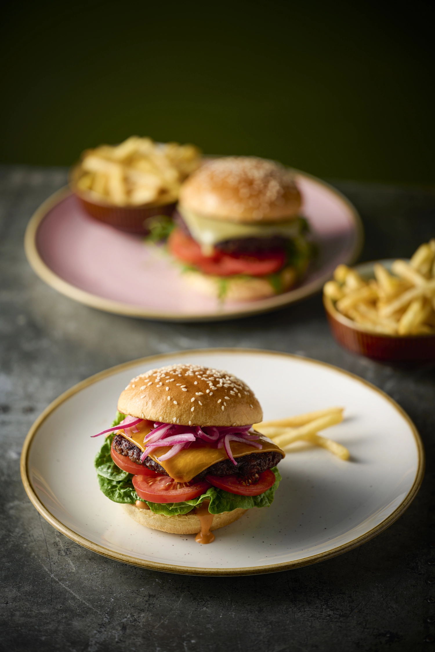 Stonecast Barley White Schüssel tief