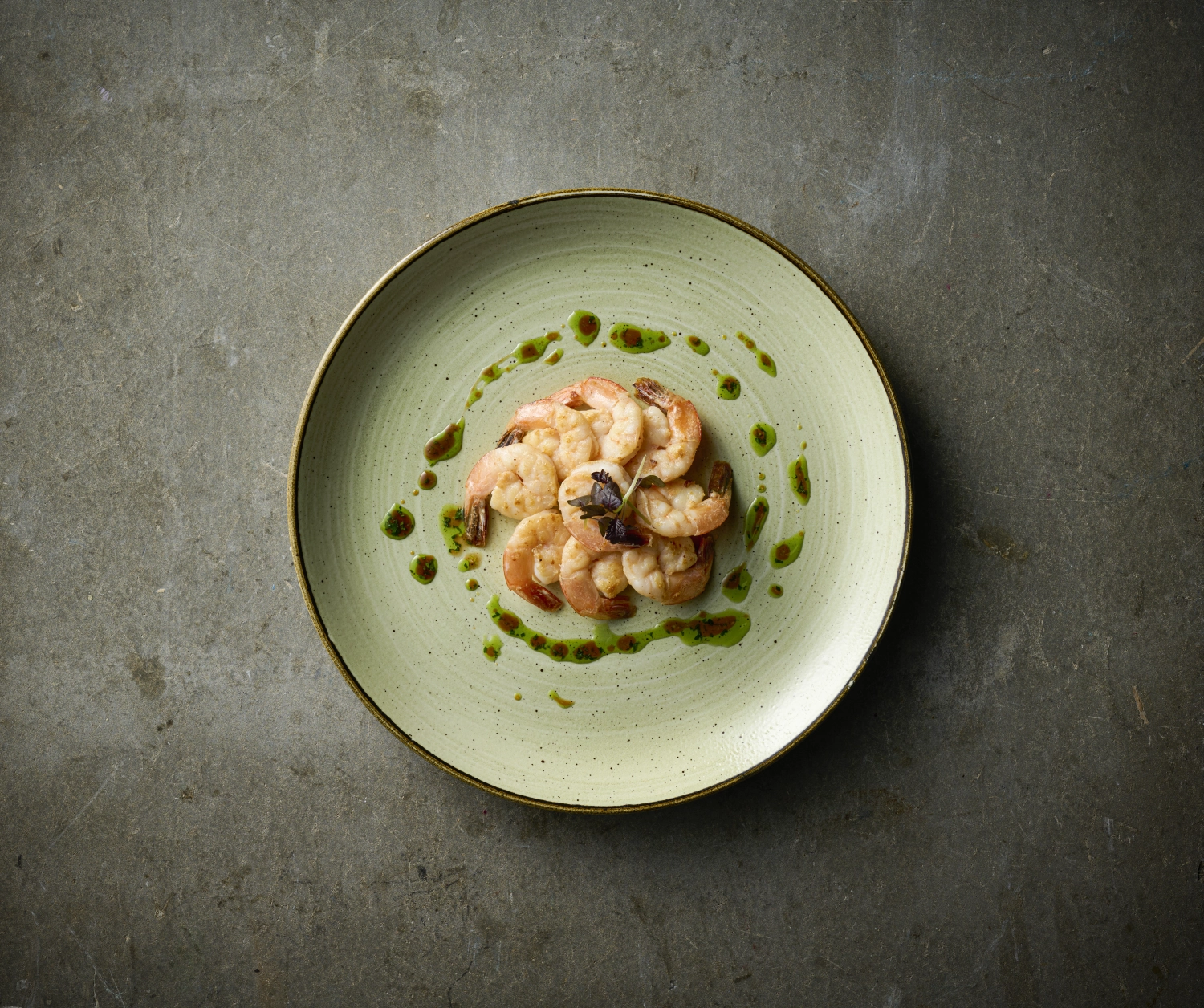 Stonecast Sage Green Schüssel tief