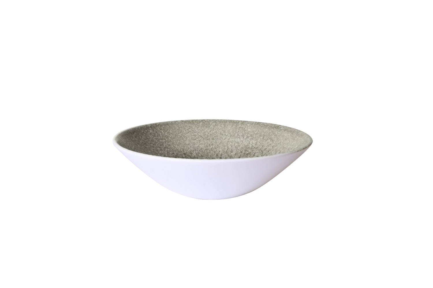 S.P. Raku Quartz Black Schüssel tief