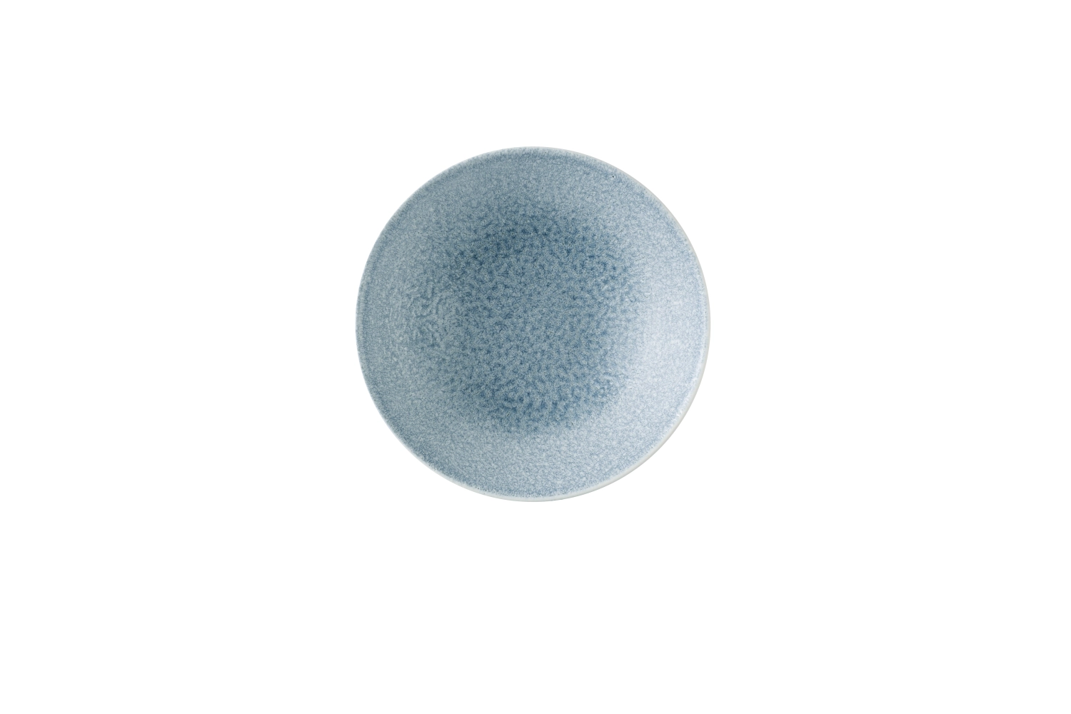 S.P. Raku Topaz Blue Schüssel tief