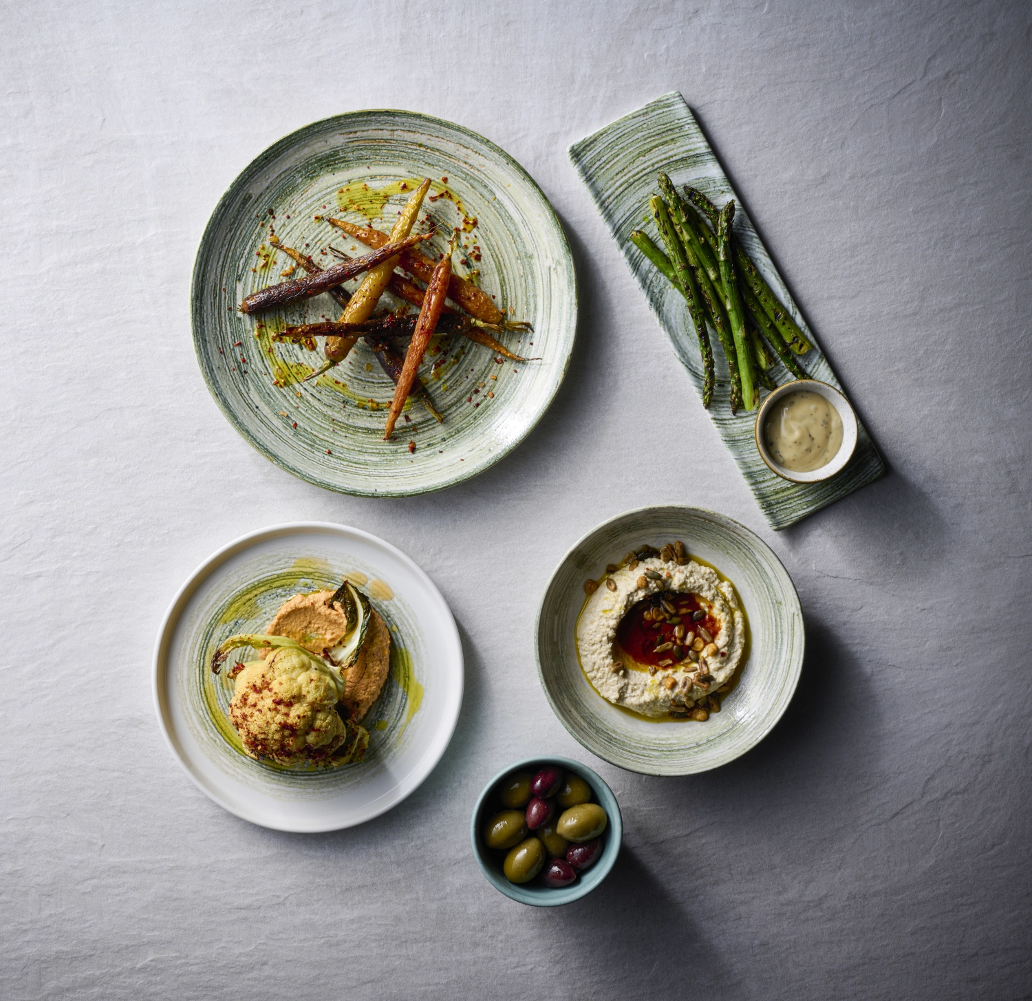 Elements Fern Coupe Assiette plate