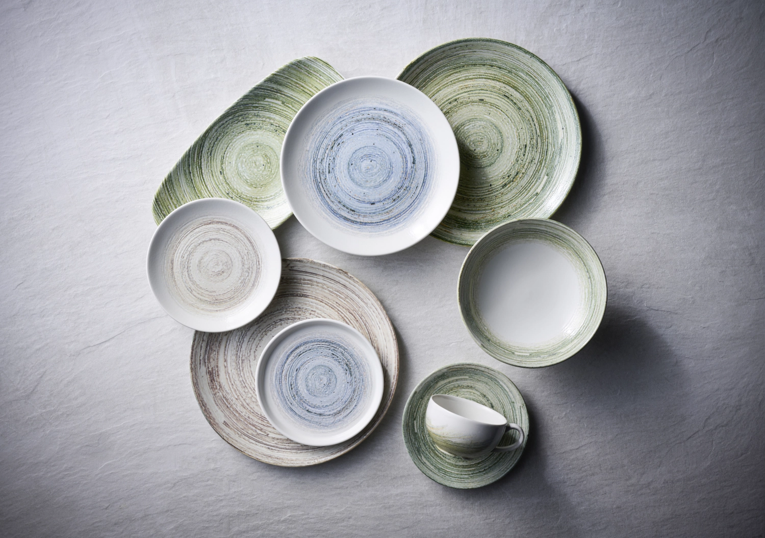 Elements Fern Coupe Assiette creuse