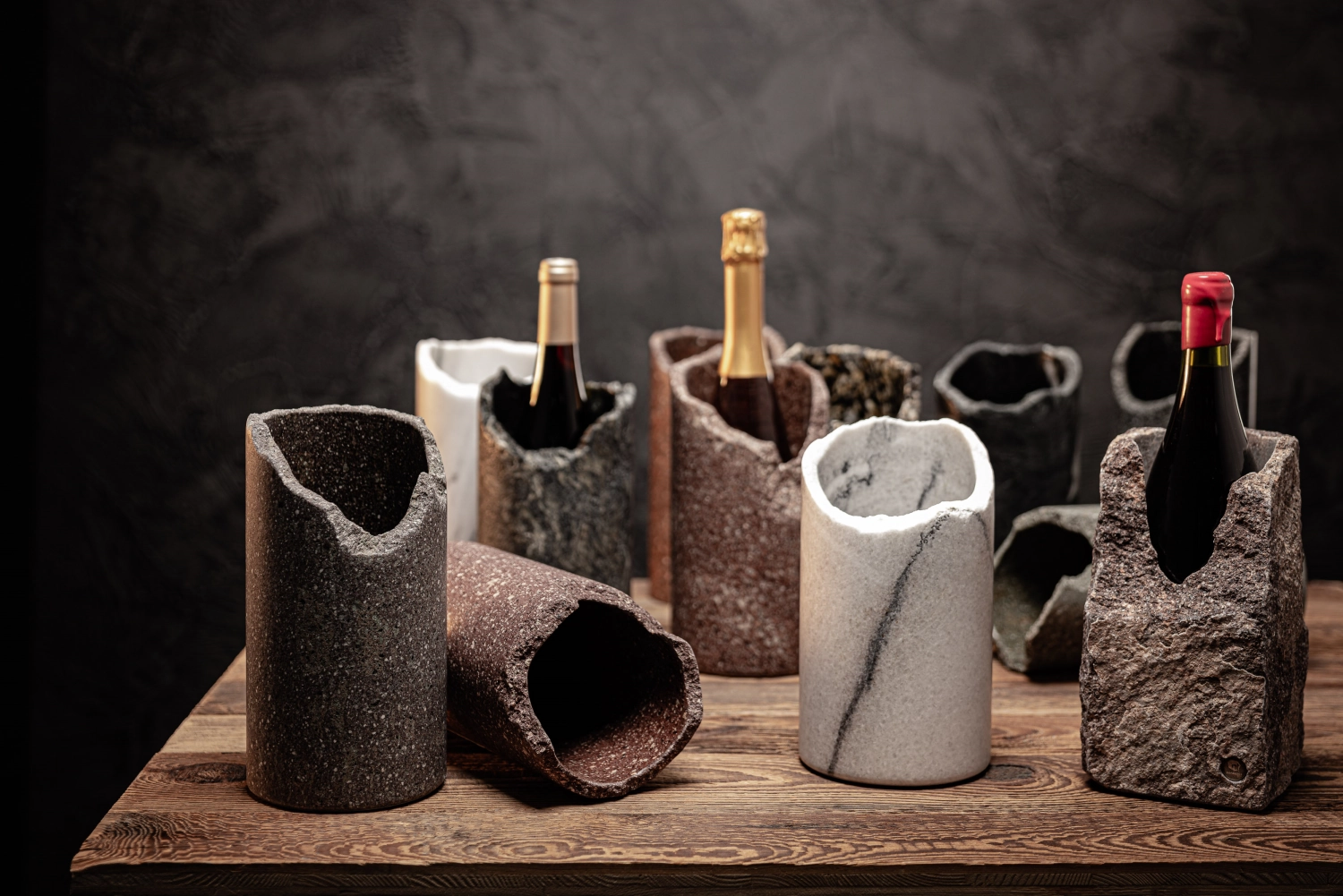 Weinkühler Holzbox Verpackung