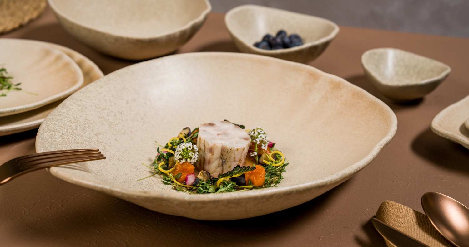 Tone Sahara Assiette ovale L36cm