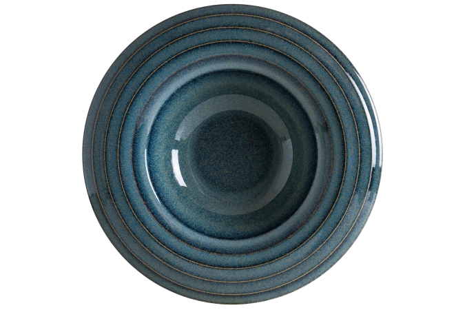 Assiette Halo Ocean profonde D28cm 400ml