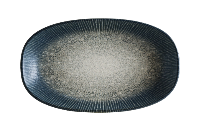 Assiette ovale Arctic Gourmet 15x8.5cm