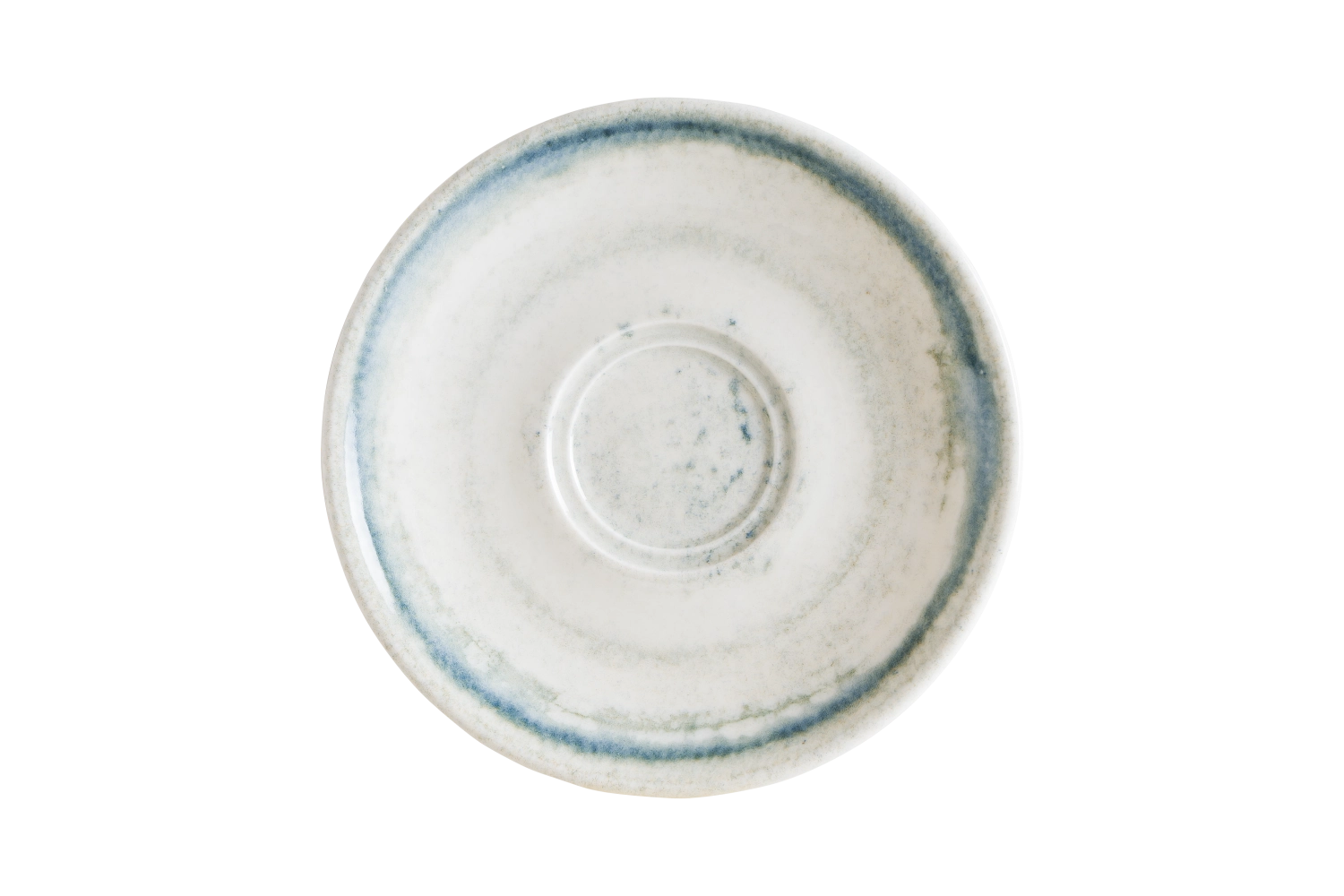 Rivus Mid White soucoupe à café Rita D12cm