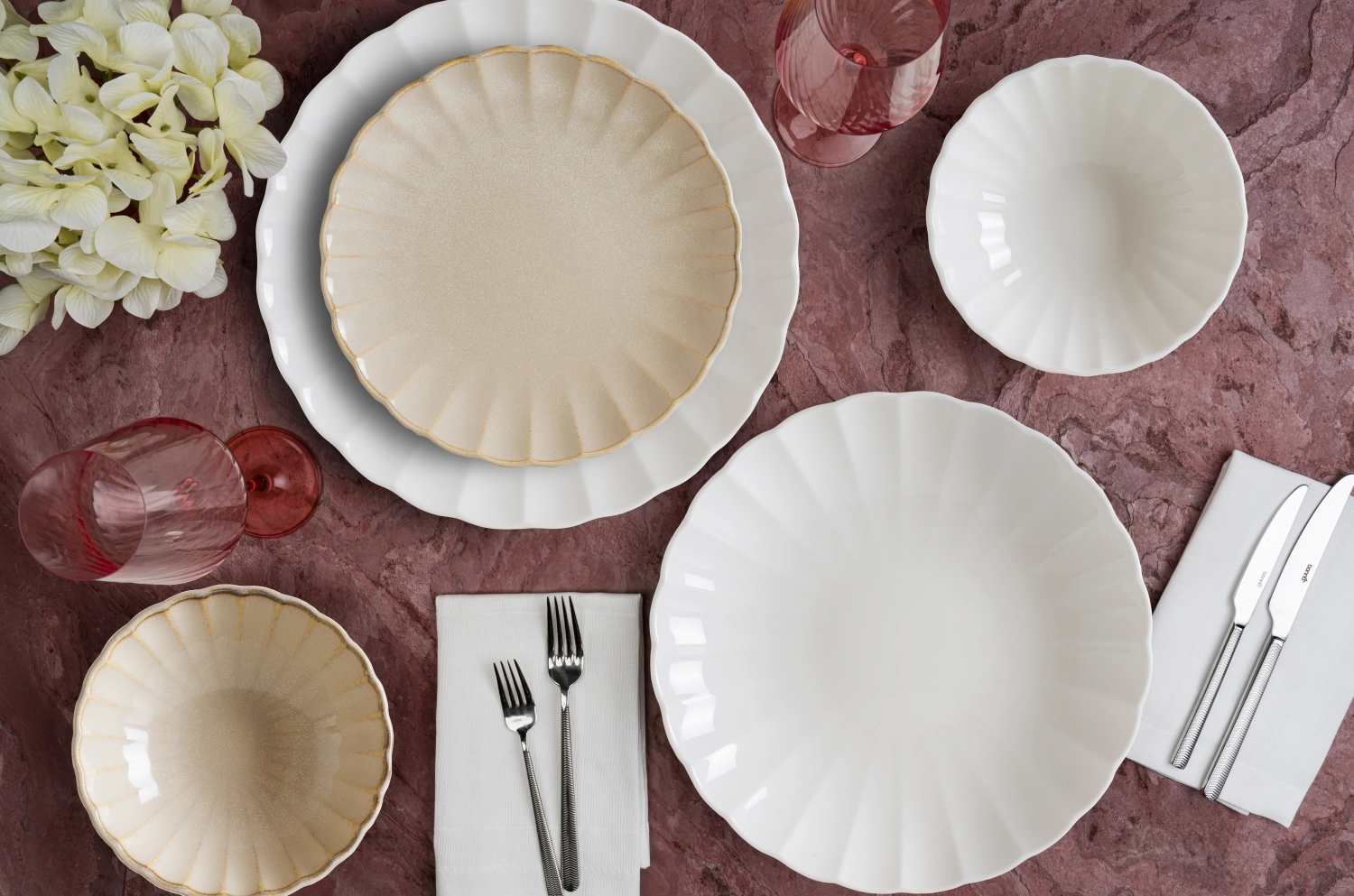Assiette plate Est D27cm