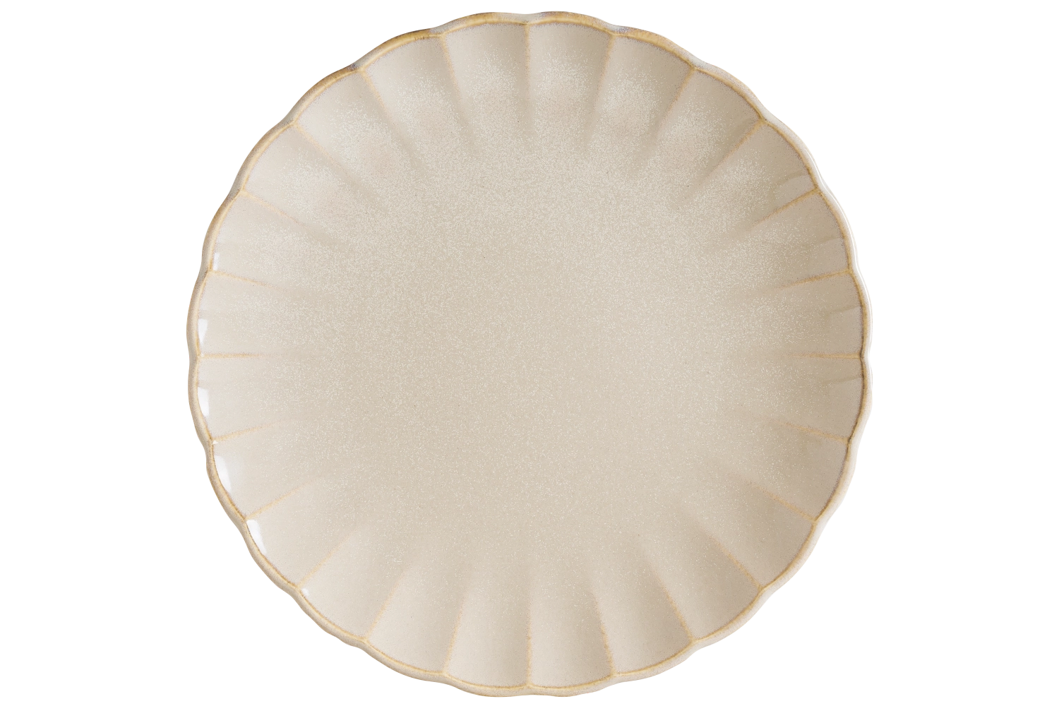 Plaque de sable de l'Est plate D25cm