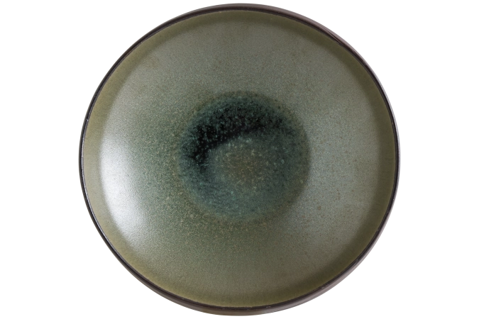 Plaque Lagoon Olive profonde D21cm