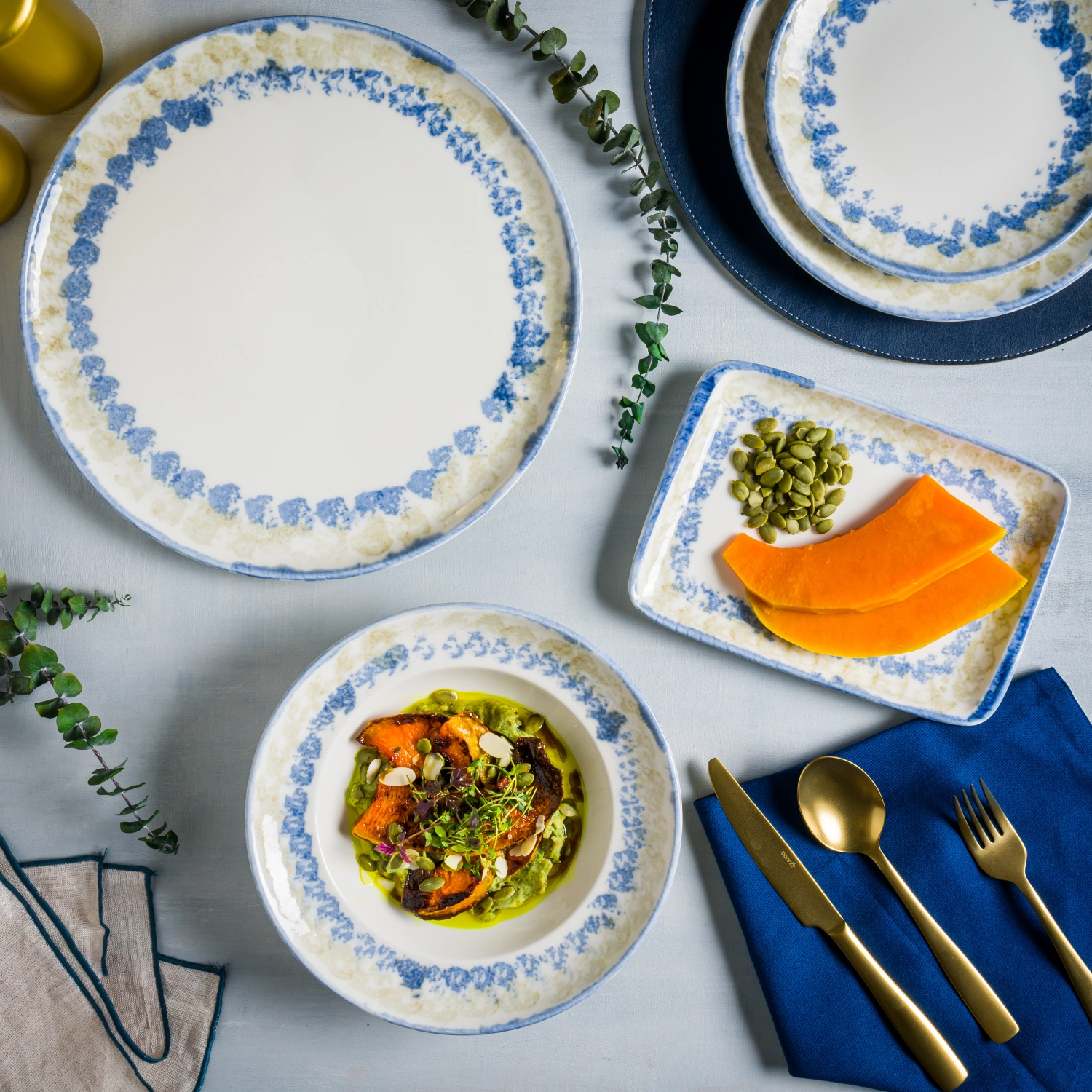 Assiette plate Moon Sky Gourmet D15cm