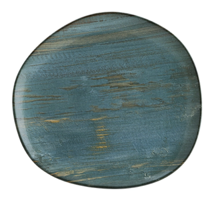 Madera Vago assiette plate D25cm menthe