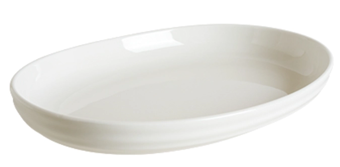 Assiette Pott ovale L31cm