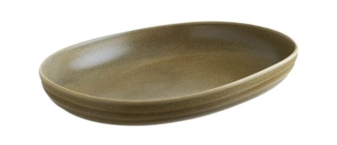 Assiette Terra Pott ovale L31cm