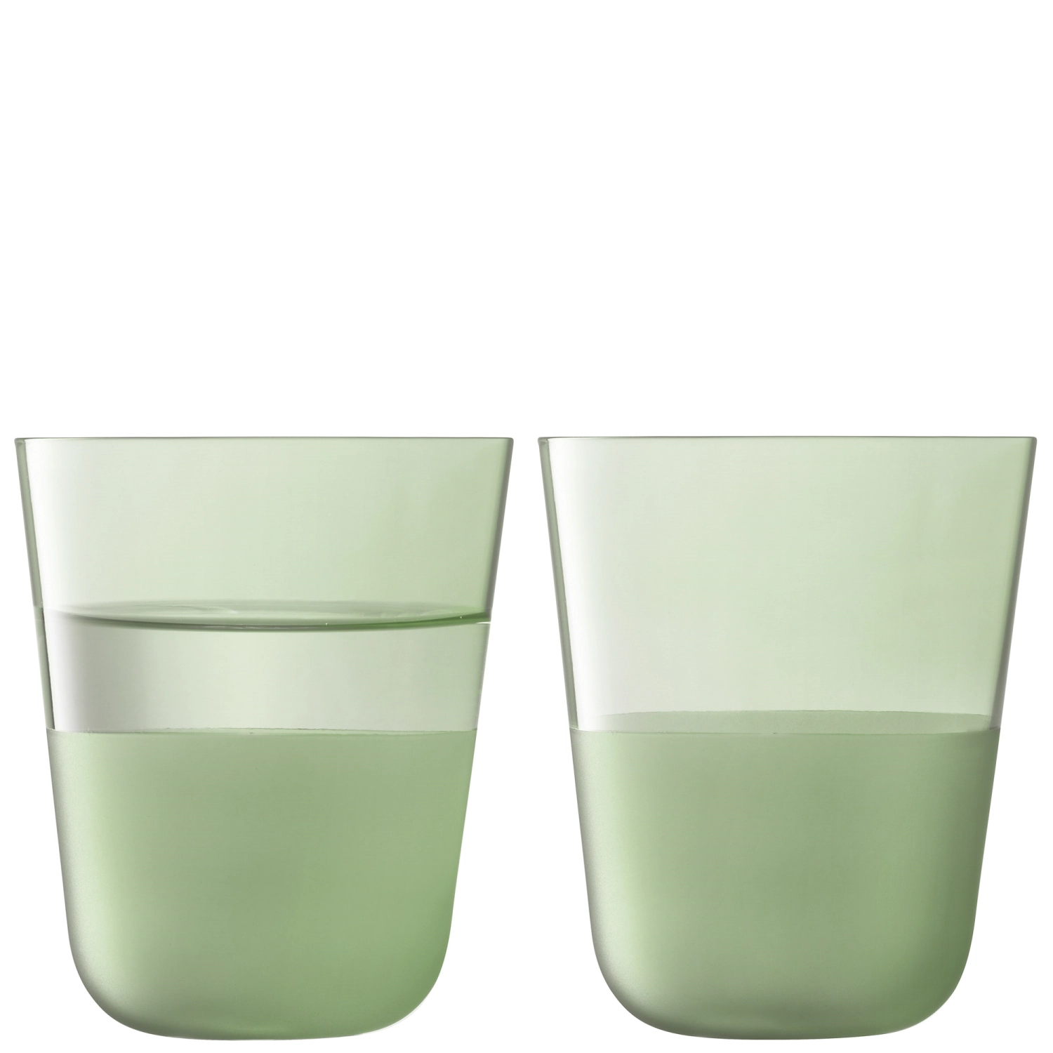 Set de 2 gobelets Arc Contrast 380ml moss