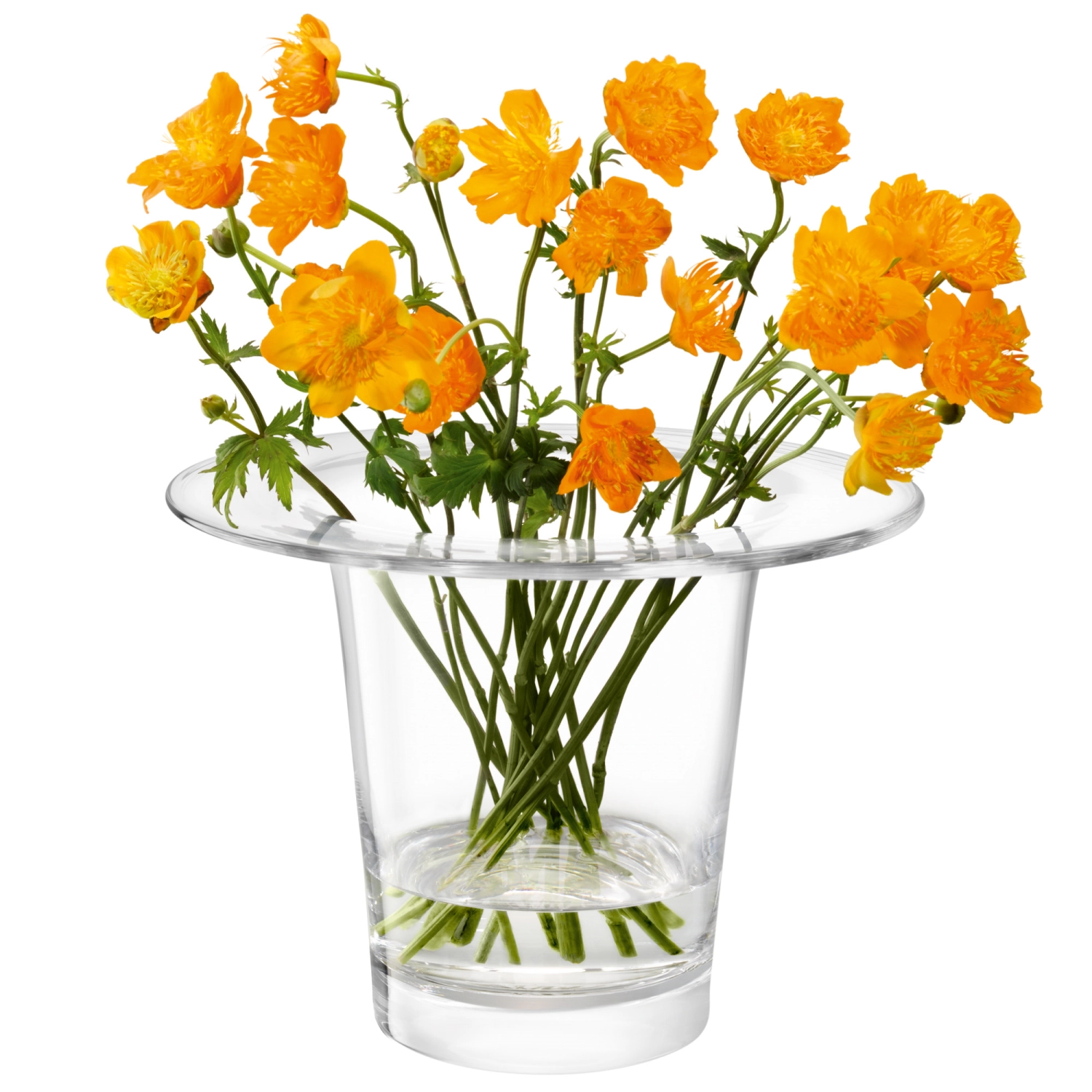 Victoria vase/lanterne H19cm transparent