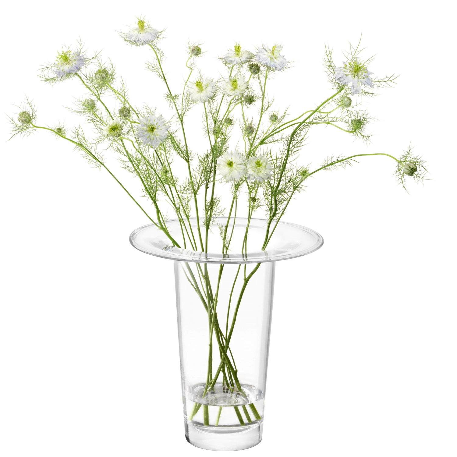 Victoria vase/lanterne H26cm transparent