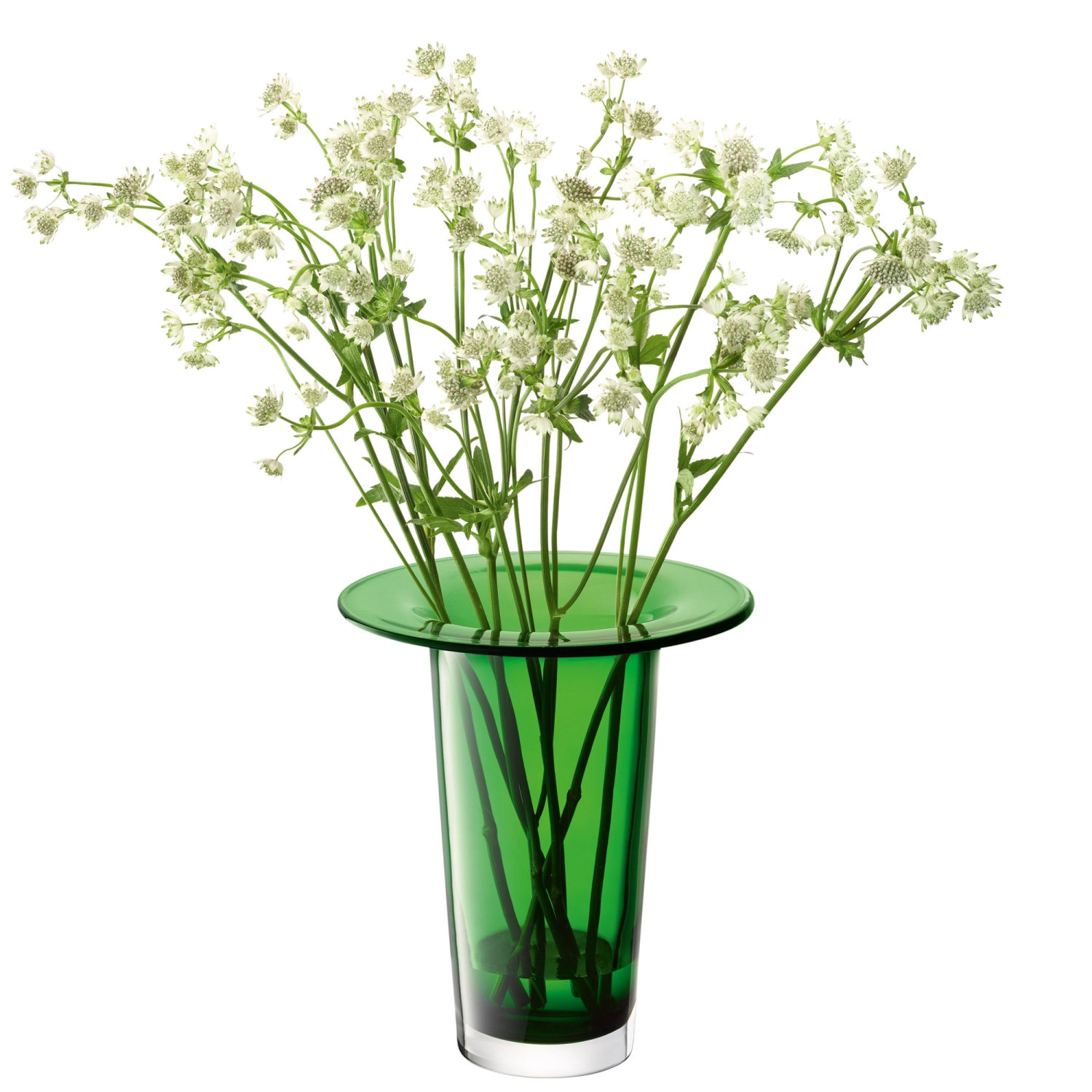 Victoria vase/lanterne H26cm vert fougère