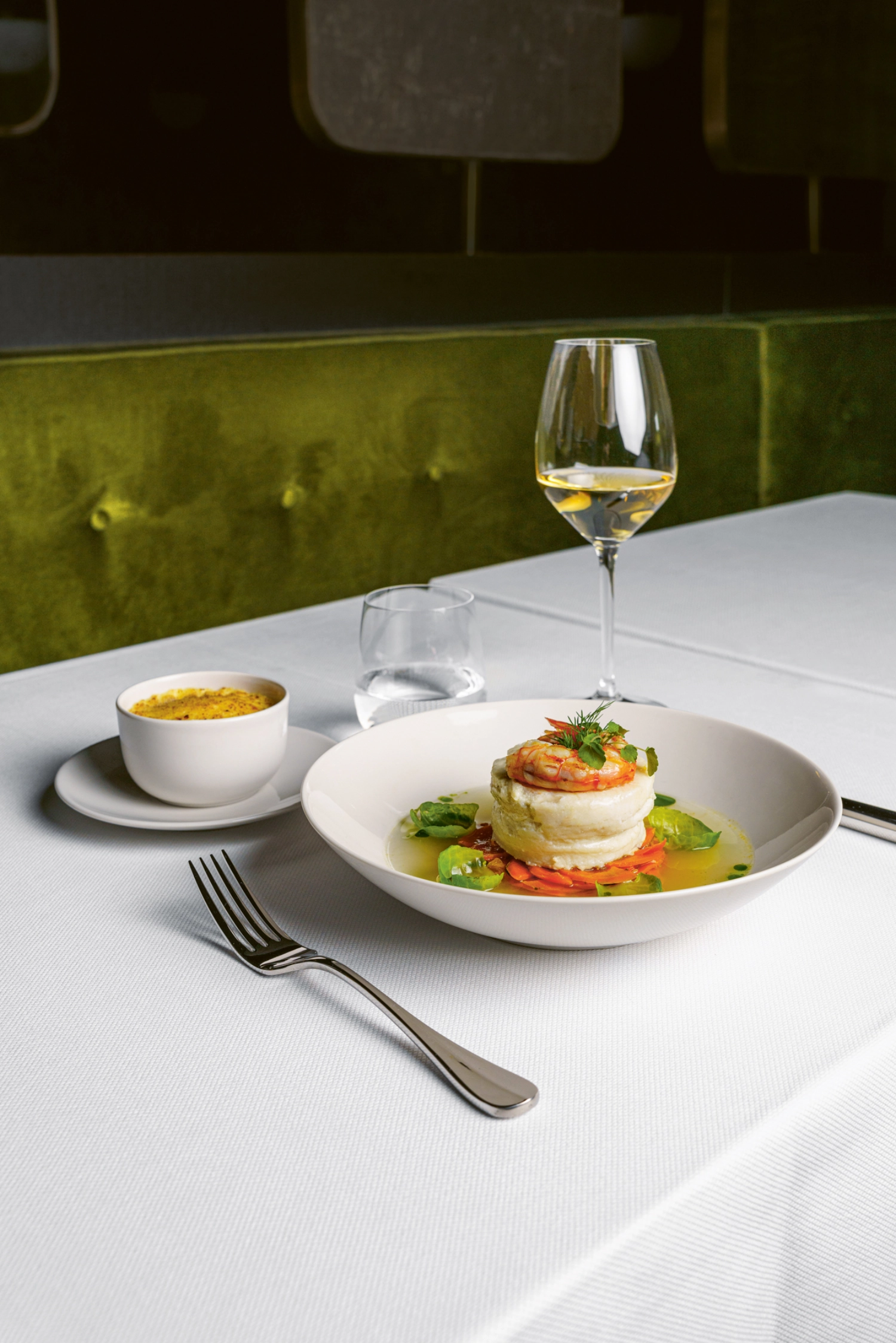 Madeleine assiette à dessert