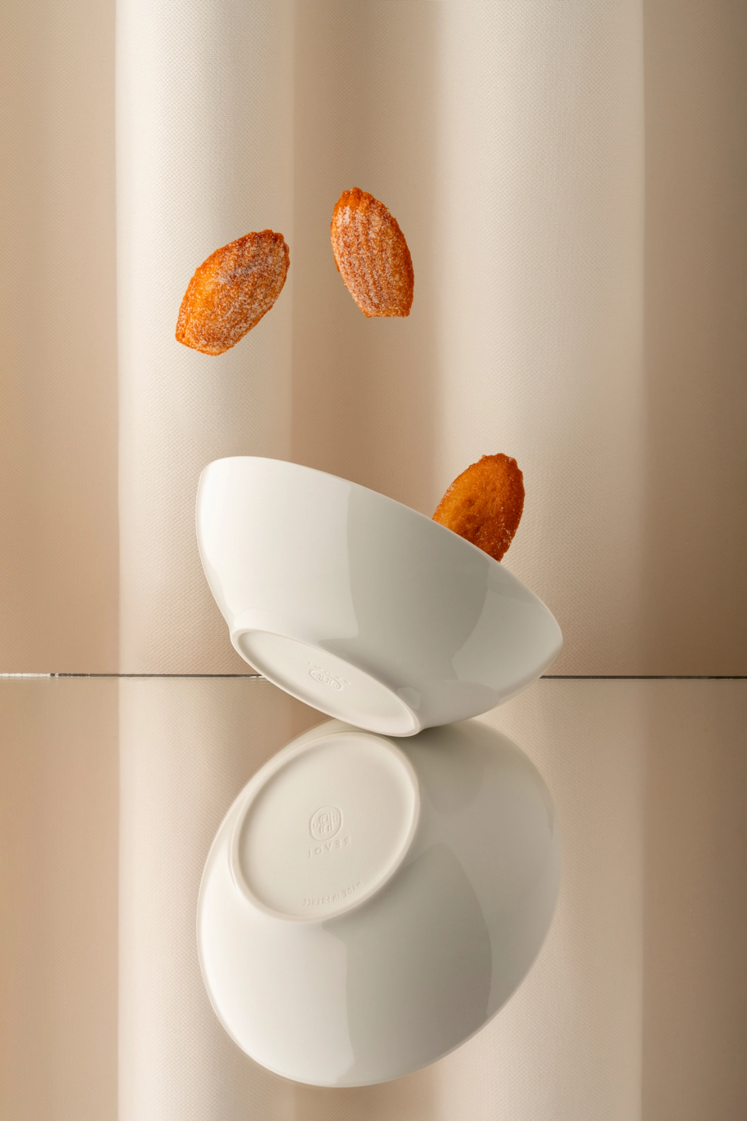 Madeleine Teetasse mit Untertasse