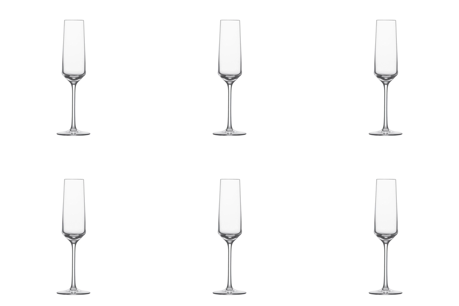 Lot de 6 flûtes à champagne Belfesta Pure 7