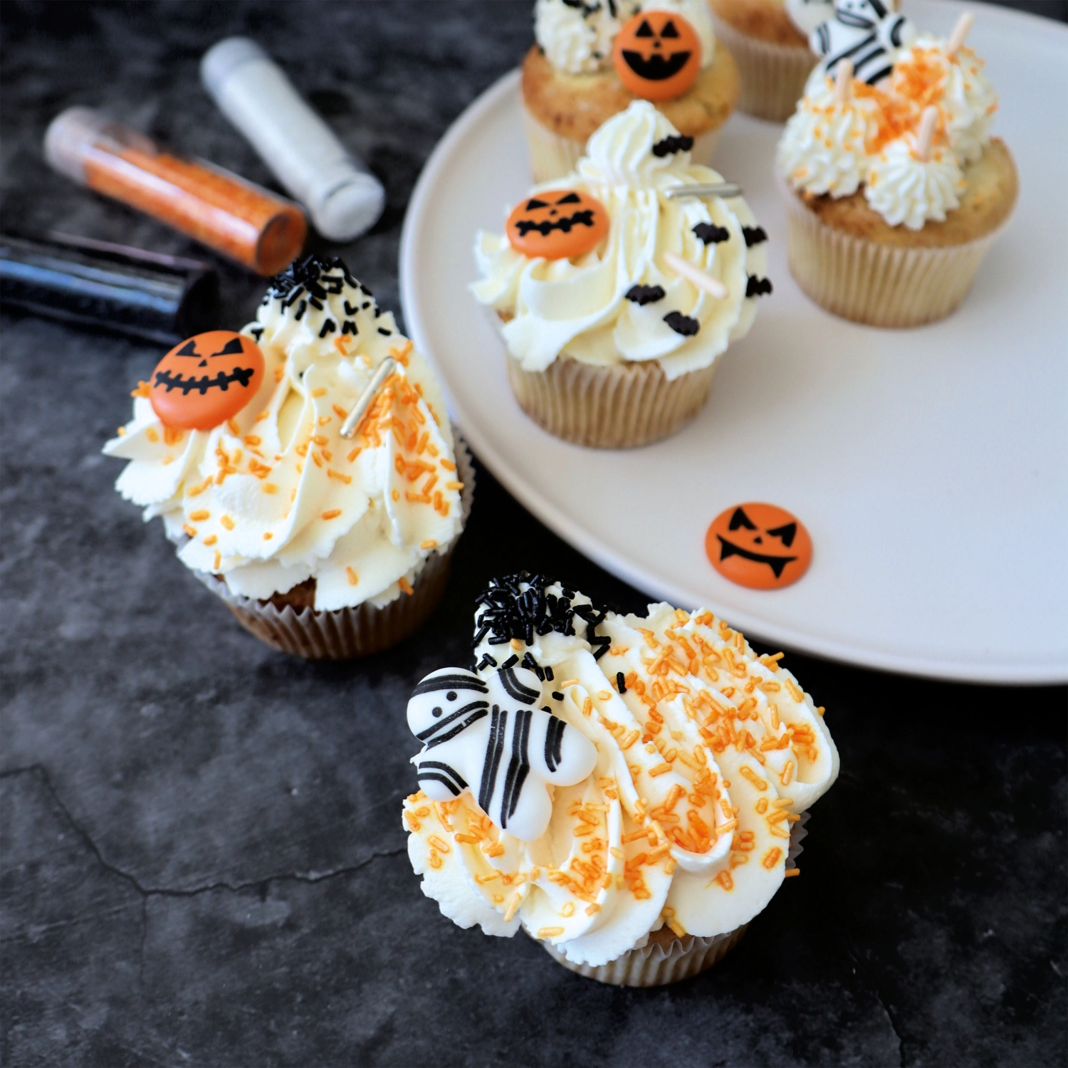 Décors en sucre halloween mix