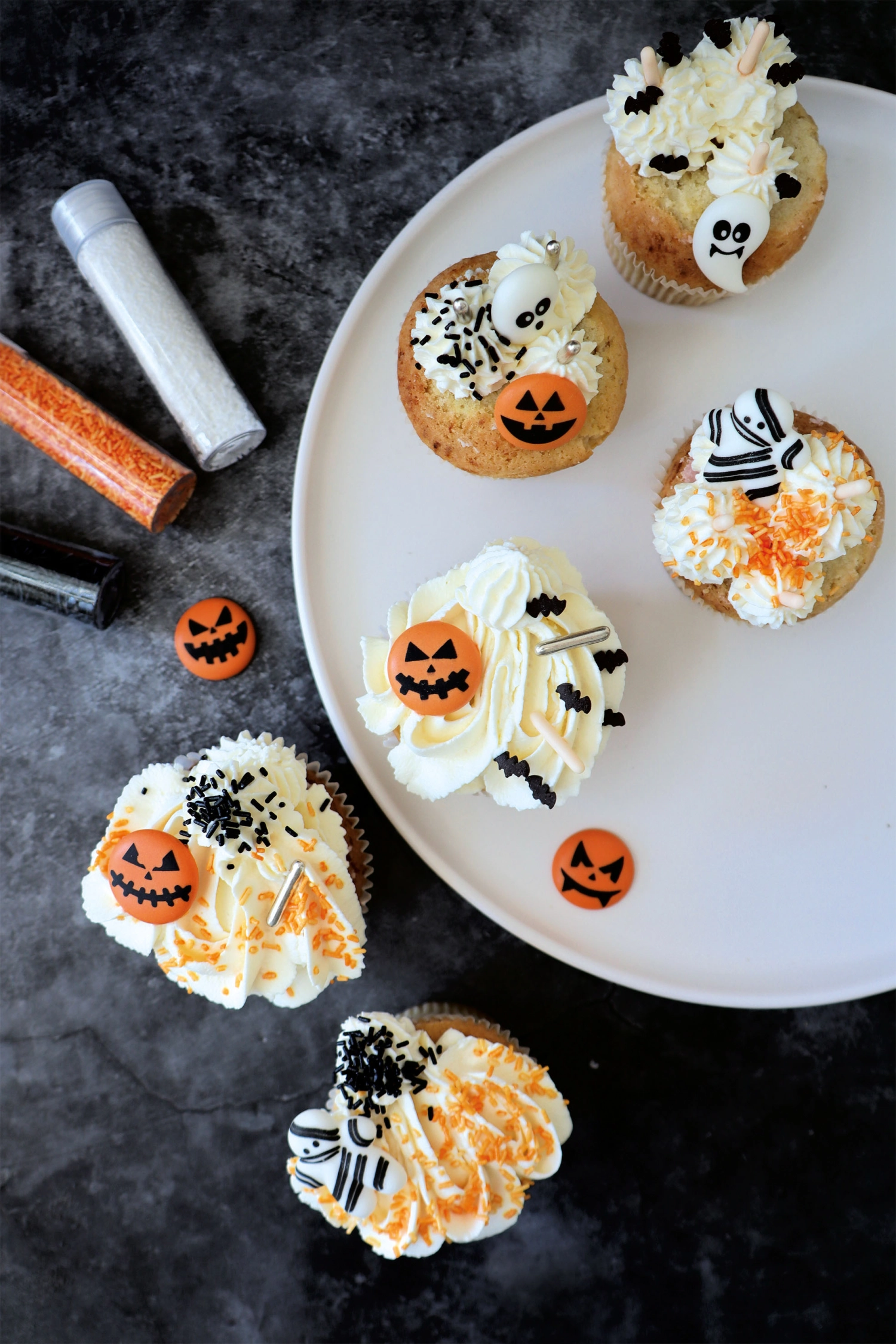 Décors en sucre halloween mix