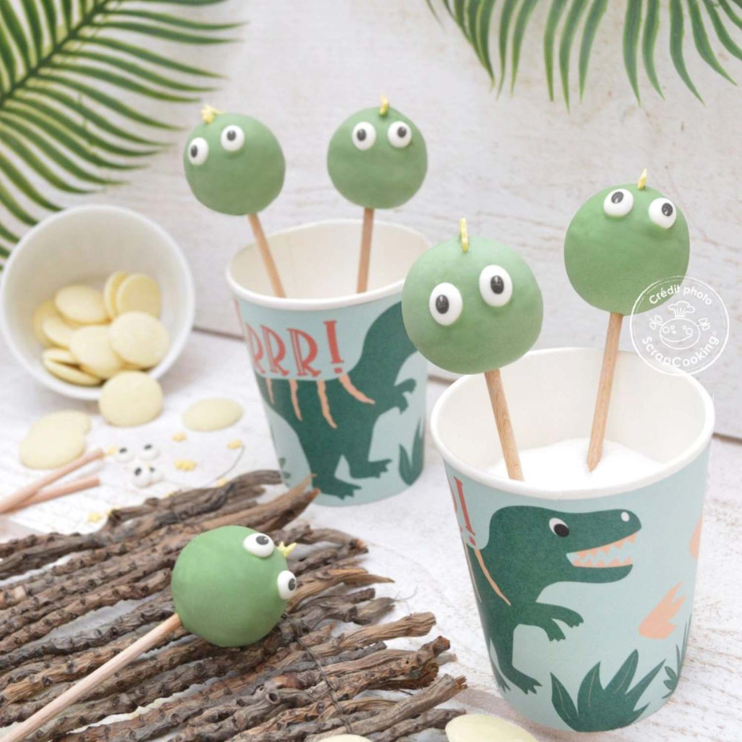 Décors en sucre yeux