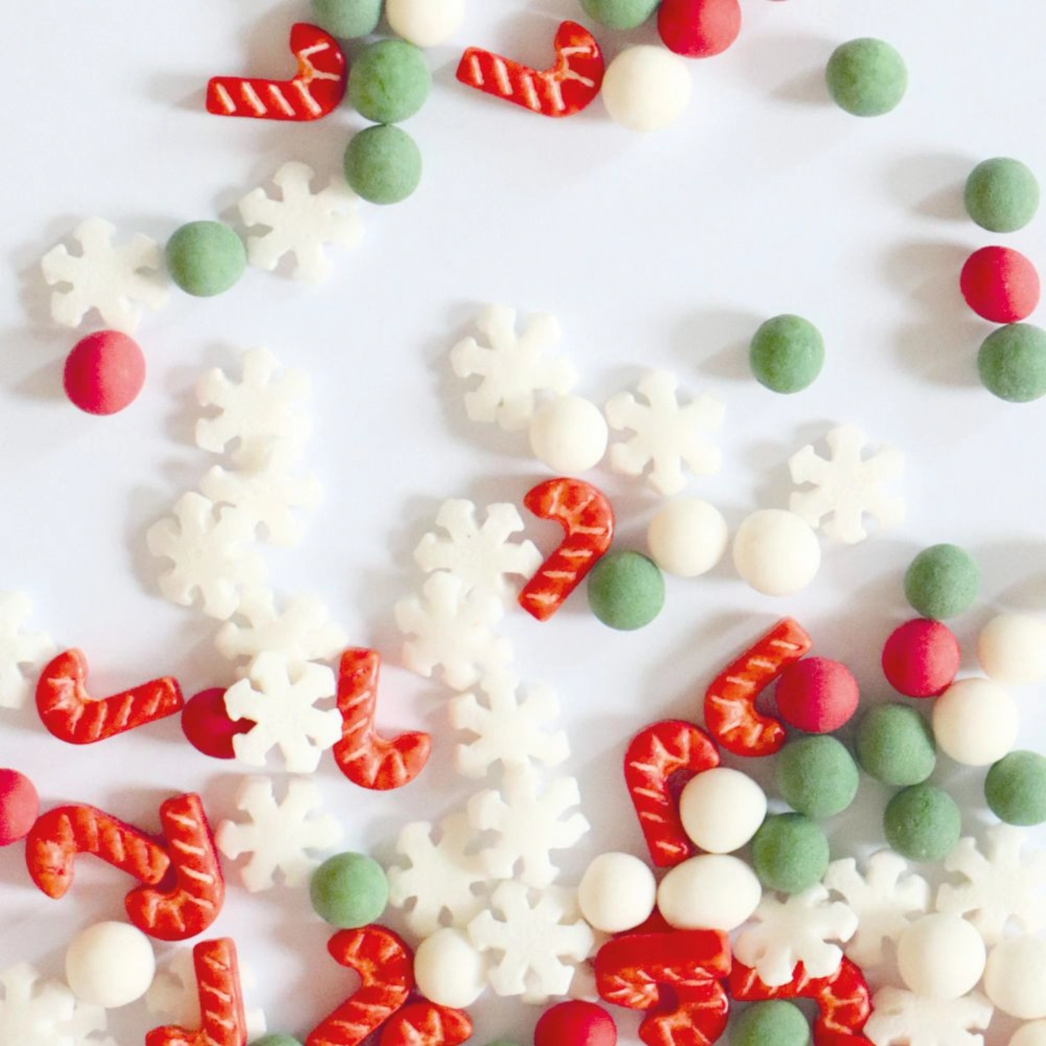 Décorations en sucre noël