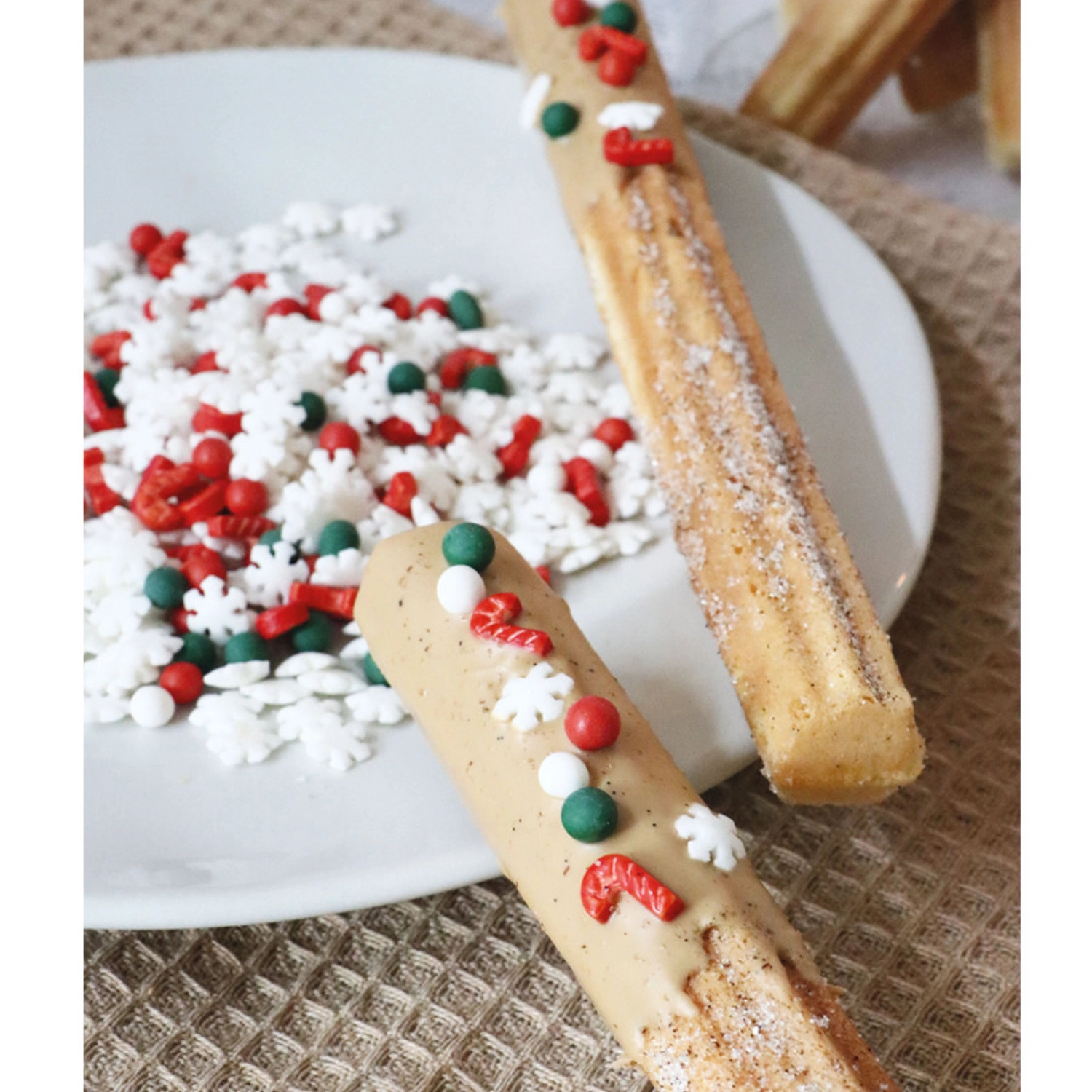 Décorations en sucre noël