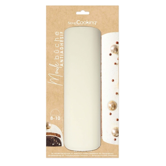 Moule à pâtisserie bûche antiadhésif