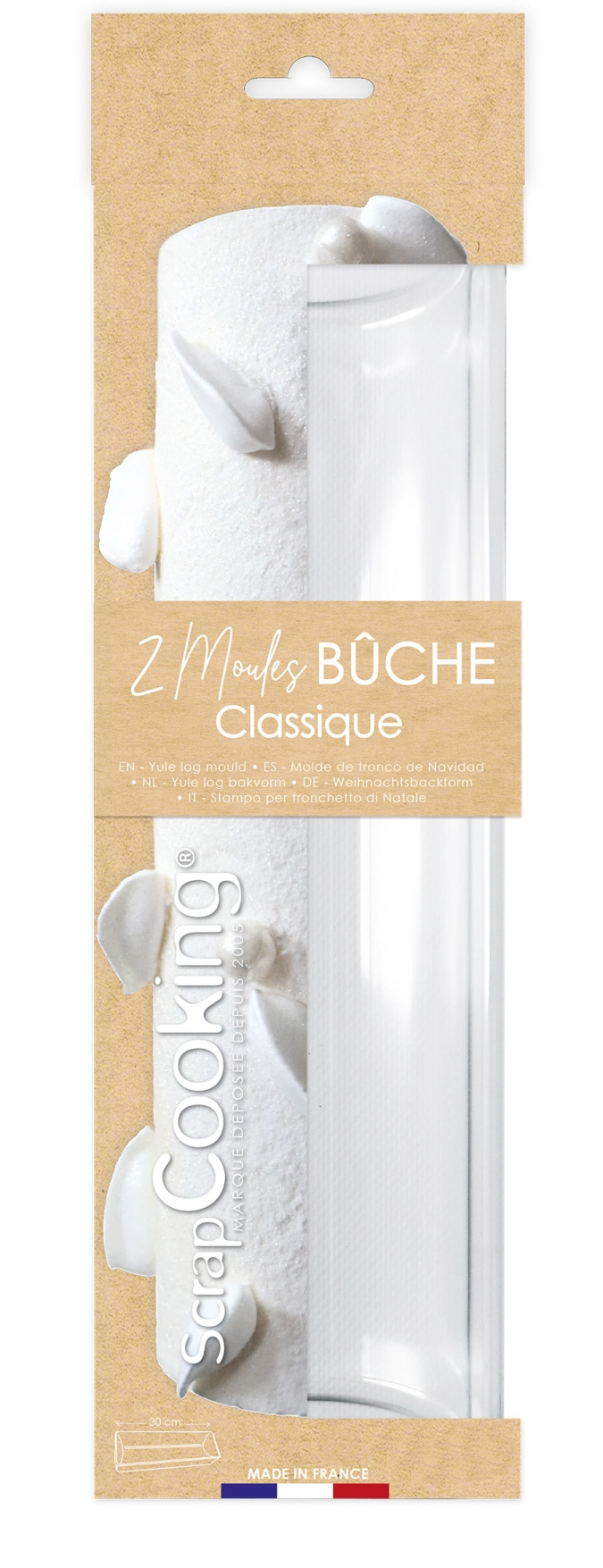 Set de 2 bûche classique