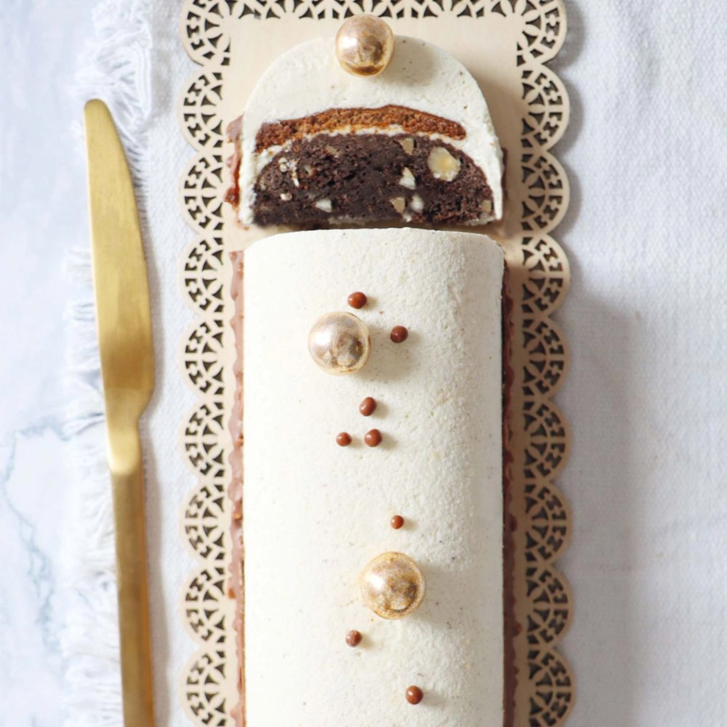 Billes de chocolat mélangées