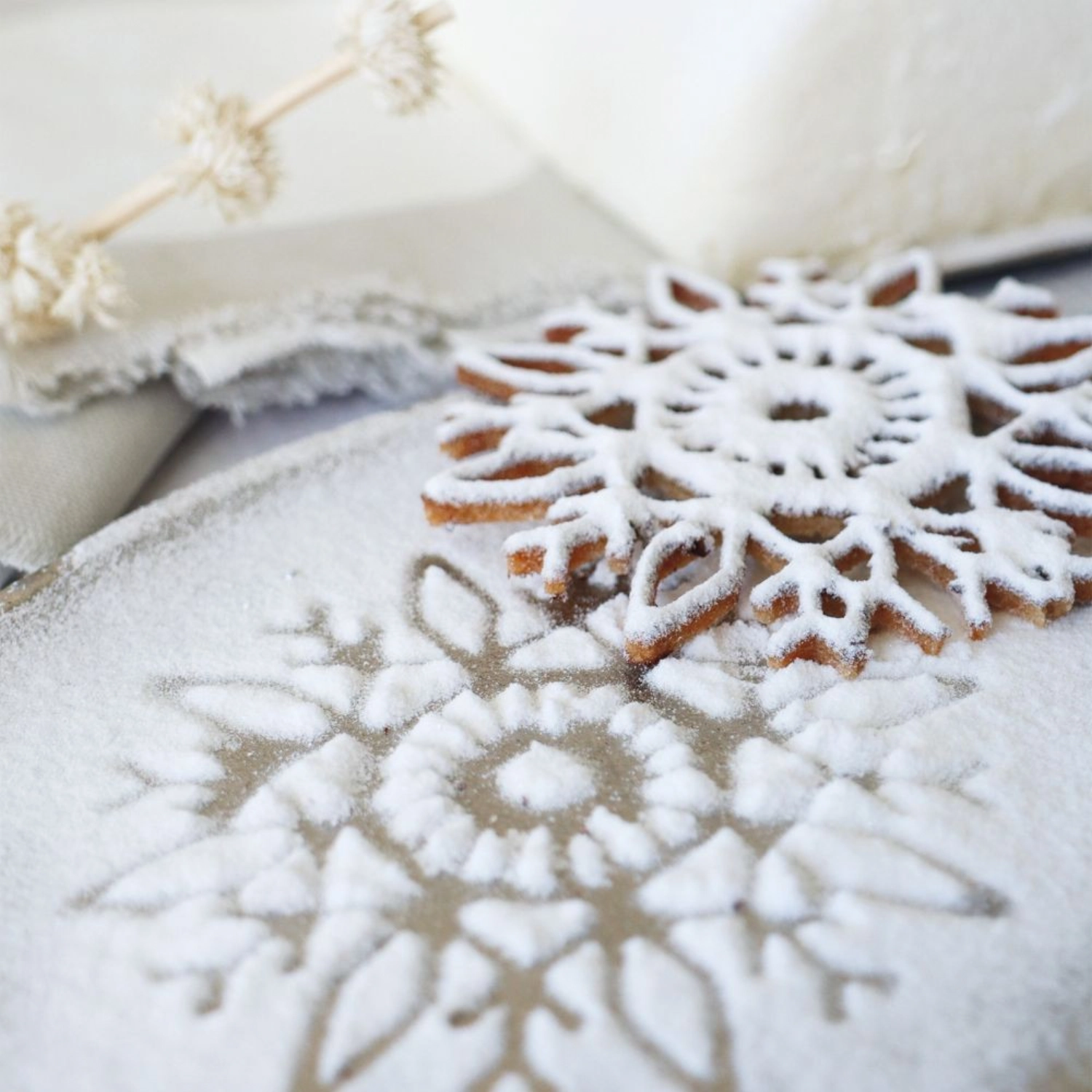 Farbpulver Schneepulver samtig glitzernd