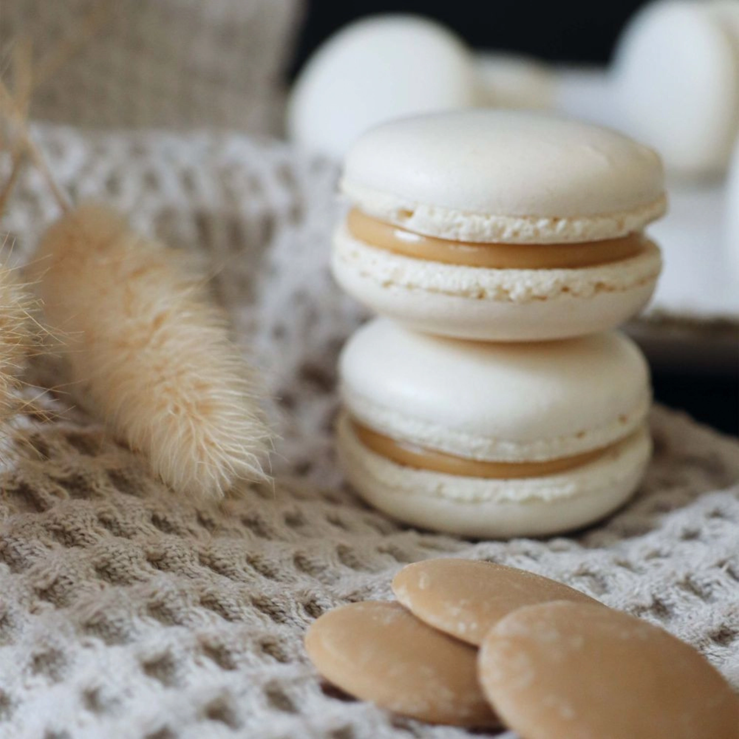 Gouttes de chocolat au caramel