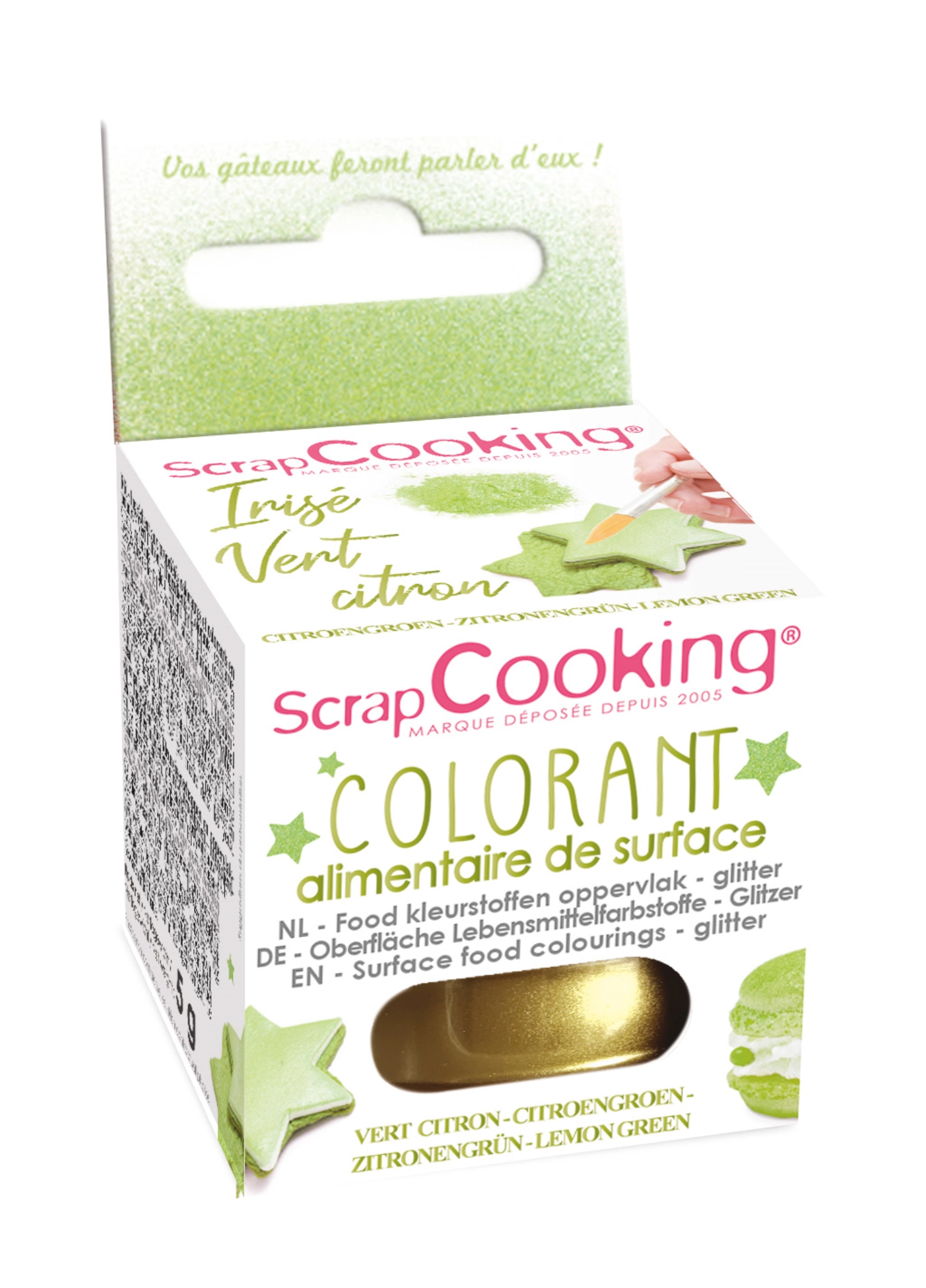 Farbpulver kaltes Oberflächendekor irisierend