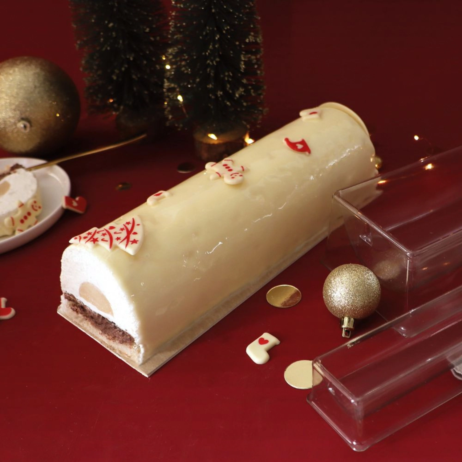 Set de 5 dessous de plat à gâteau