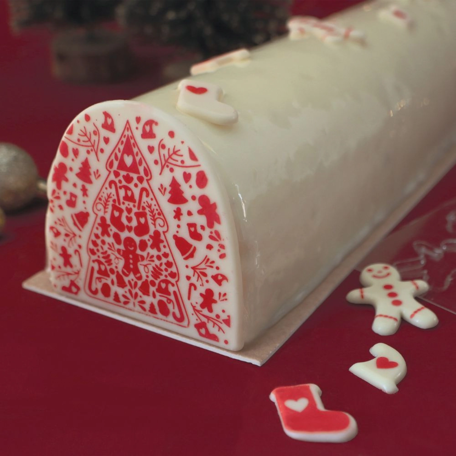 Set de 5 dessous de plat à gâteau